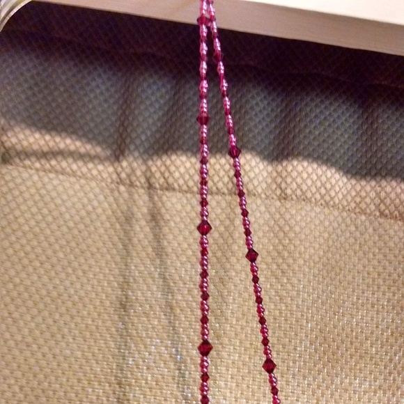 NWT Rimini by Shaw one shoulder garnet gown - Picture 4 of 7